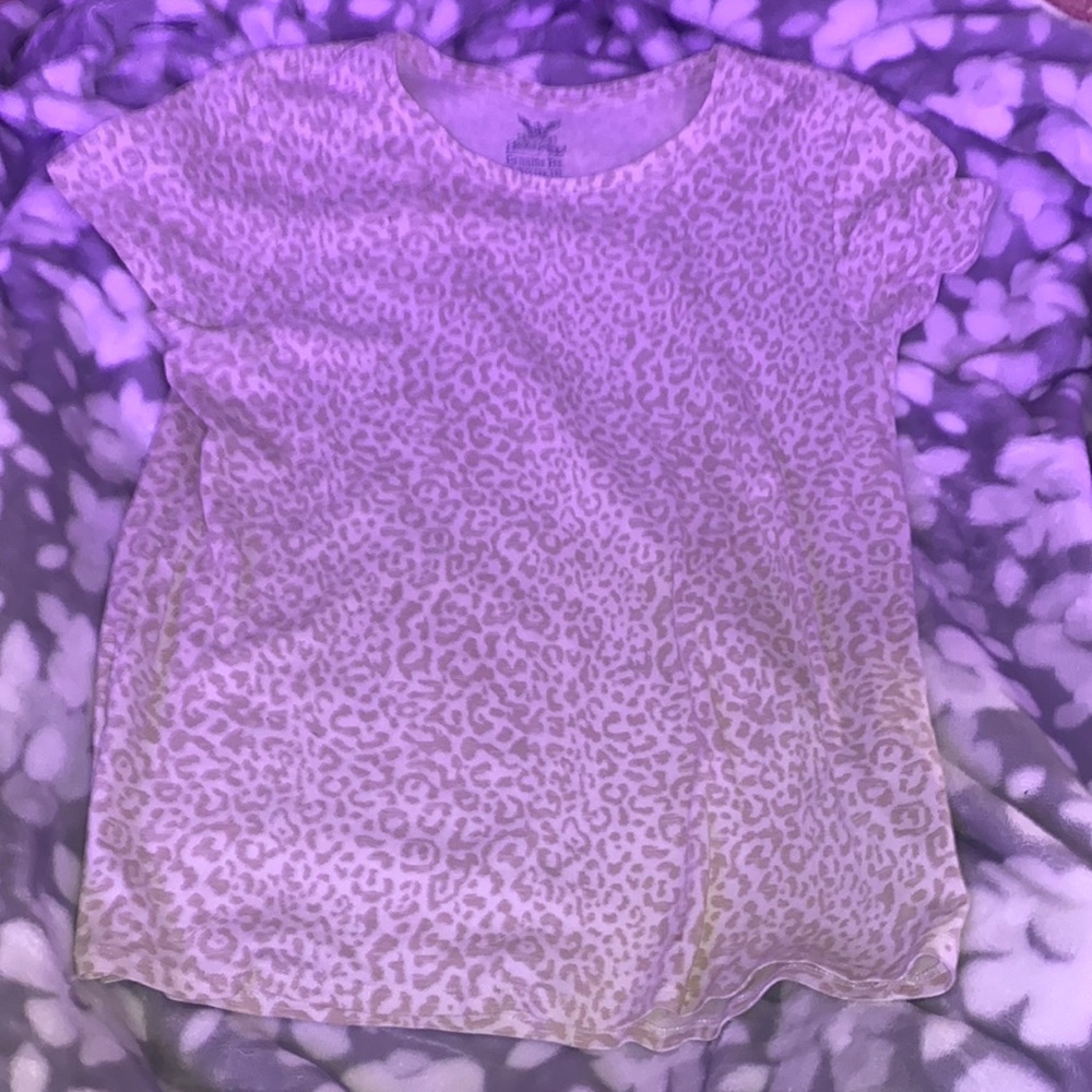 cheetah print tshirt